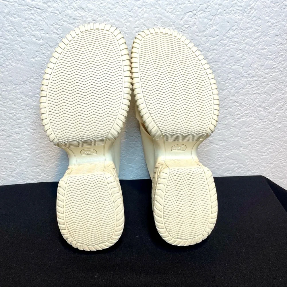 Sorel Sandal Honey White/Sea Salt, Ona Streetworks Slide Heel Women’s Size 9 - Picture 7 of 15